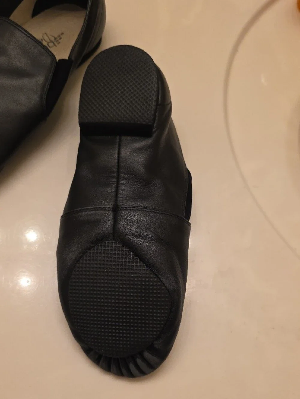 Bcg Girls Black Jazz Shoes 7b